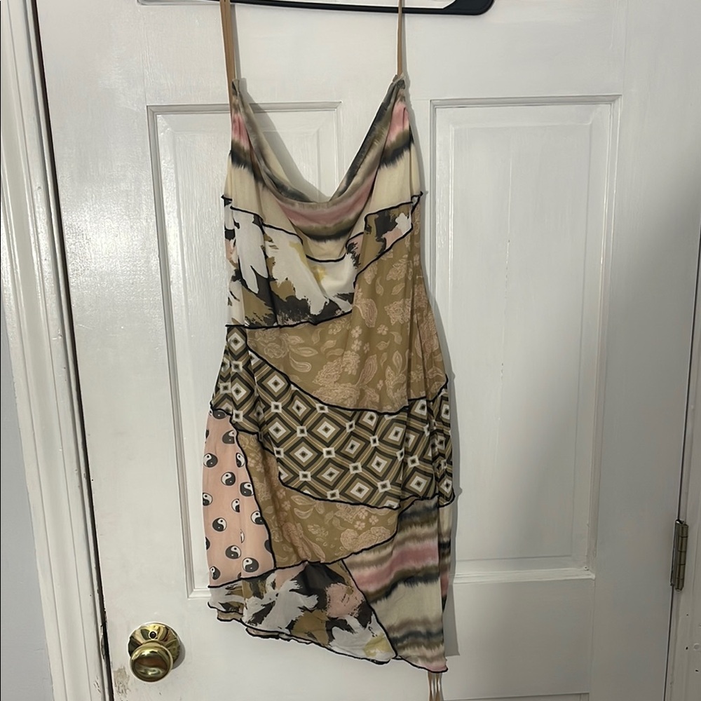 Hansen & Gretel Patchwork Mini Dress